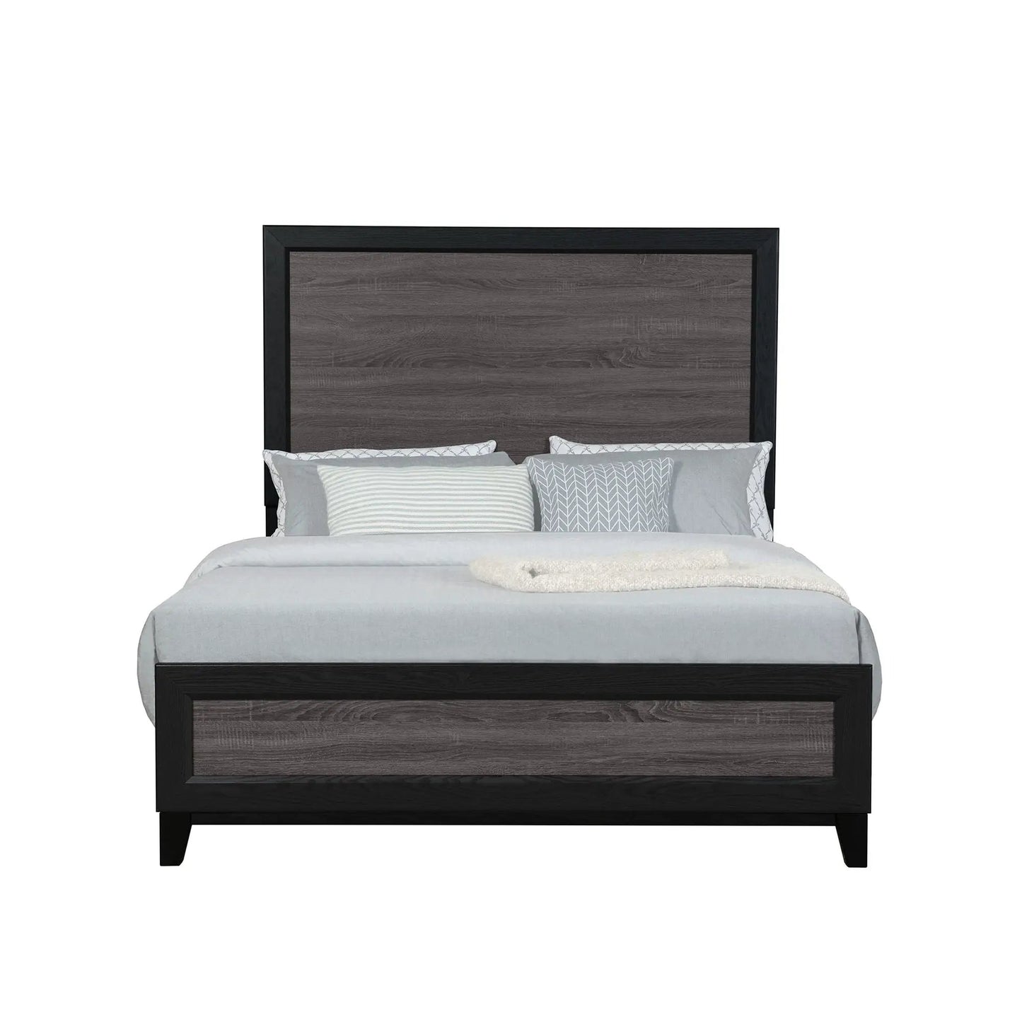 Soluto Queen Bed 5 Piece Set in Urban Farmhouse