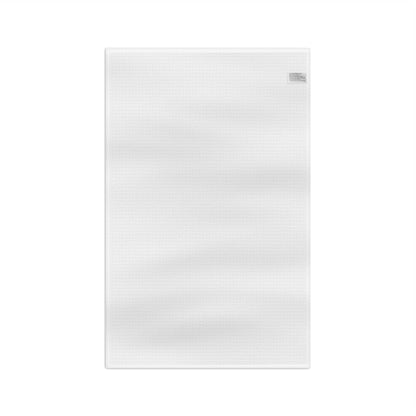 Cook With Love Tea Towel by Mai Autumn white kitchen microfiber towel on Tampa Home & Garden Store