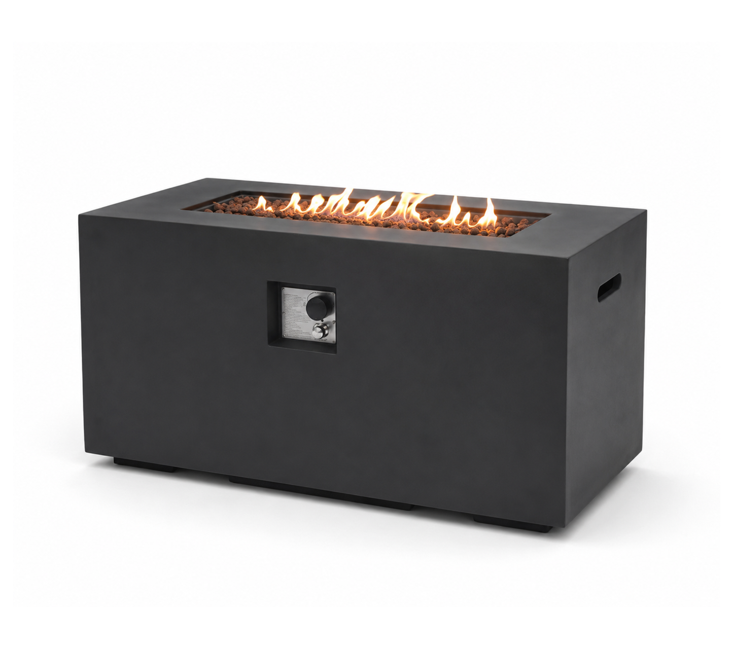 42 Inch Outdoor Fire Pit Table and Concrete Base