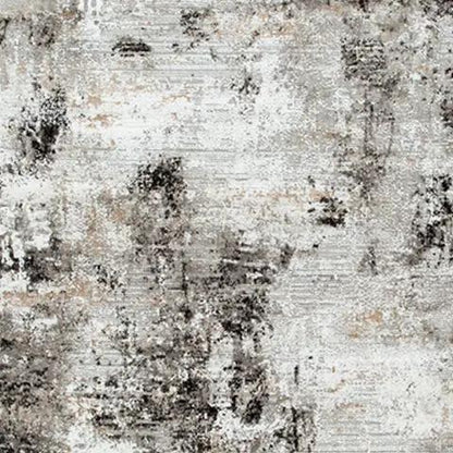 Langwell Rug by Unique Piece Furniture in abstract gray beige tones, area rug on Tampa Home & Garden Store