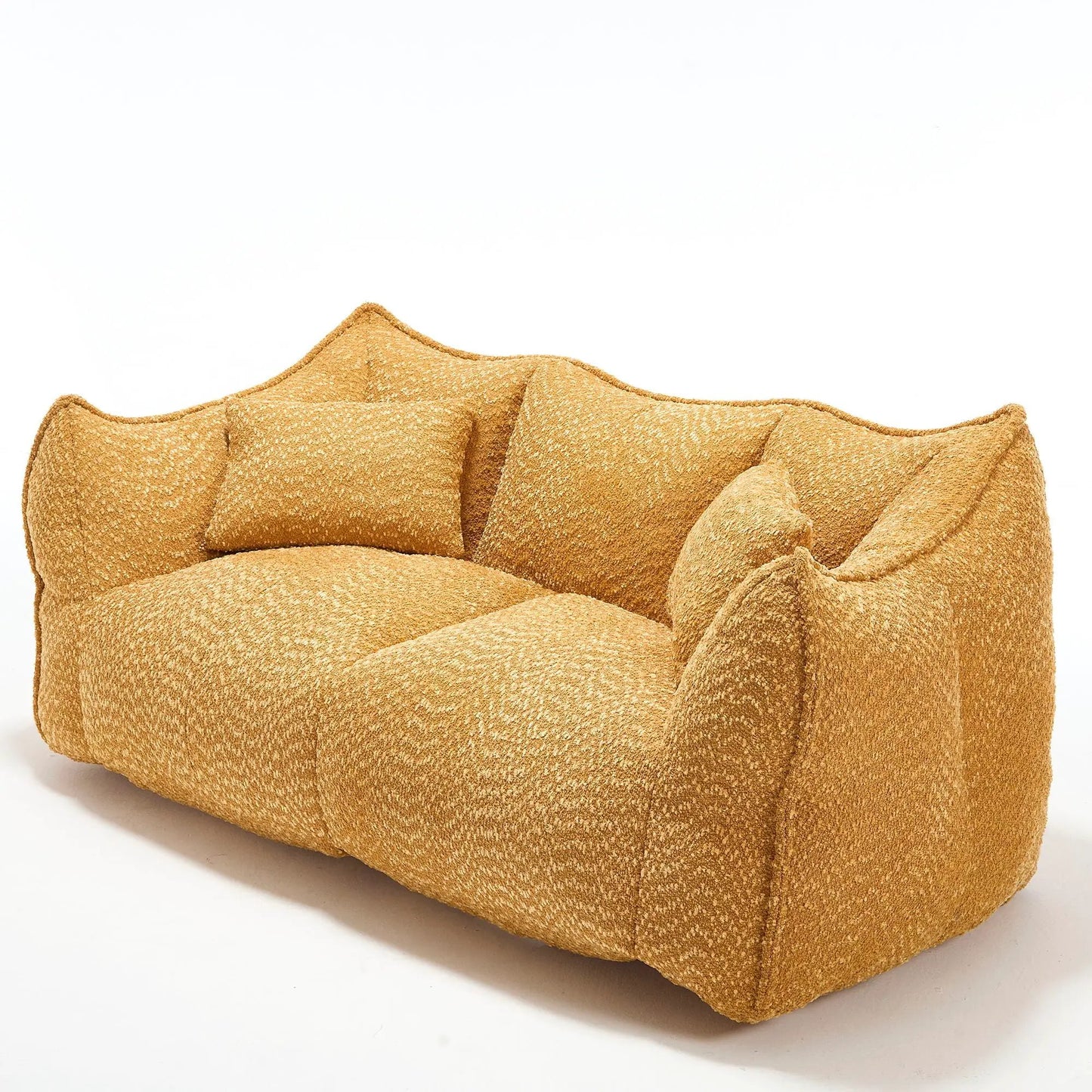 Comfortable Dual Beanbag Chair and Foam Core