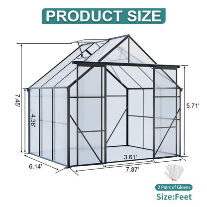 Heavy Duty Double Door Polycarb House and Pegs