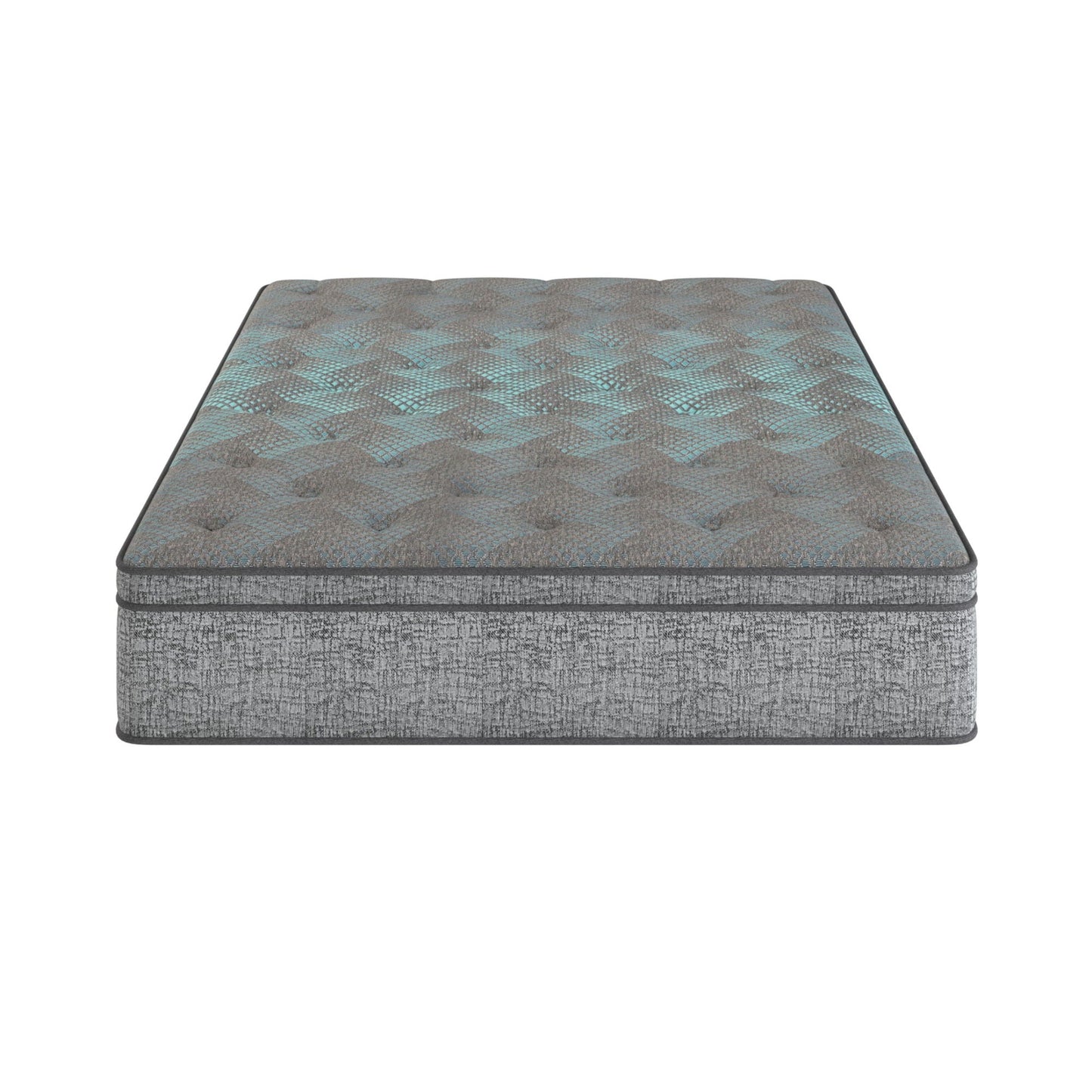 Comfort Care 10in Hybrid Euro Top Mattress Plush blue gray, Twin XL HouseOfZazla on Tampa Home & Garden Store