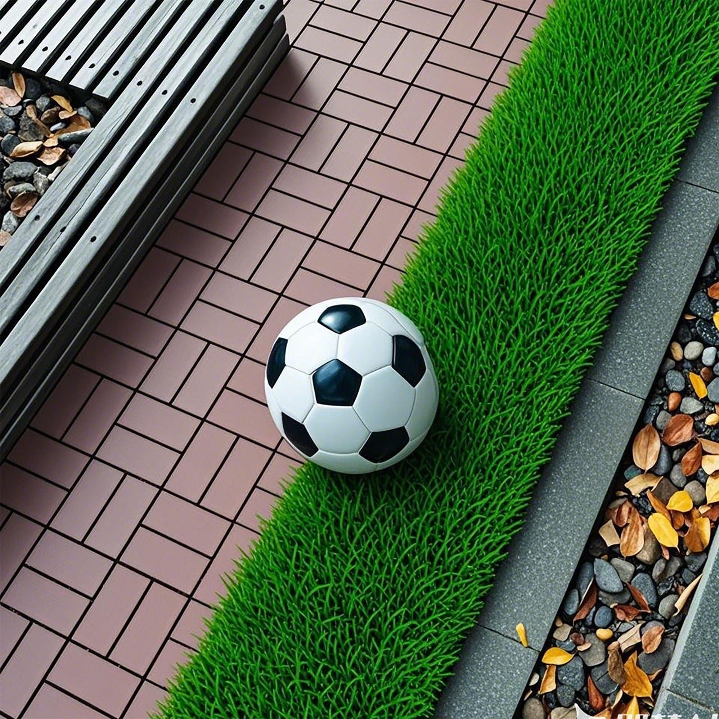 Waterproof Interlocking Acacia Patio Deck Tiles