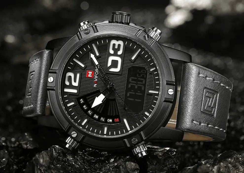 Men's Digital Analog Watch Multifunction