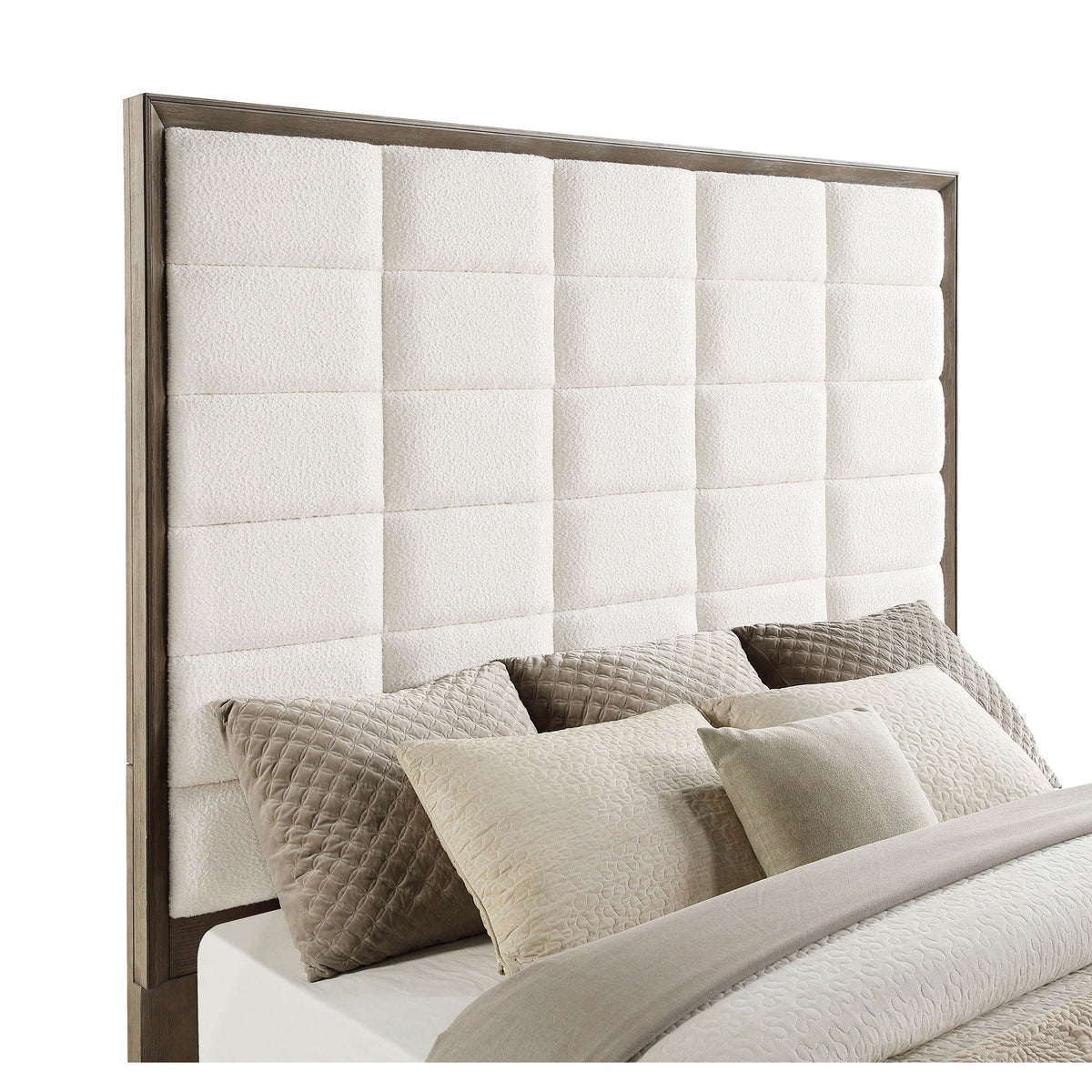 Prescott Luxurious Upholstered Tufted Bed