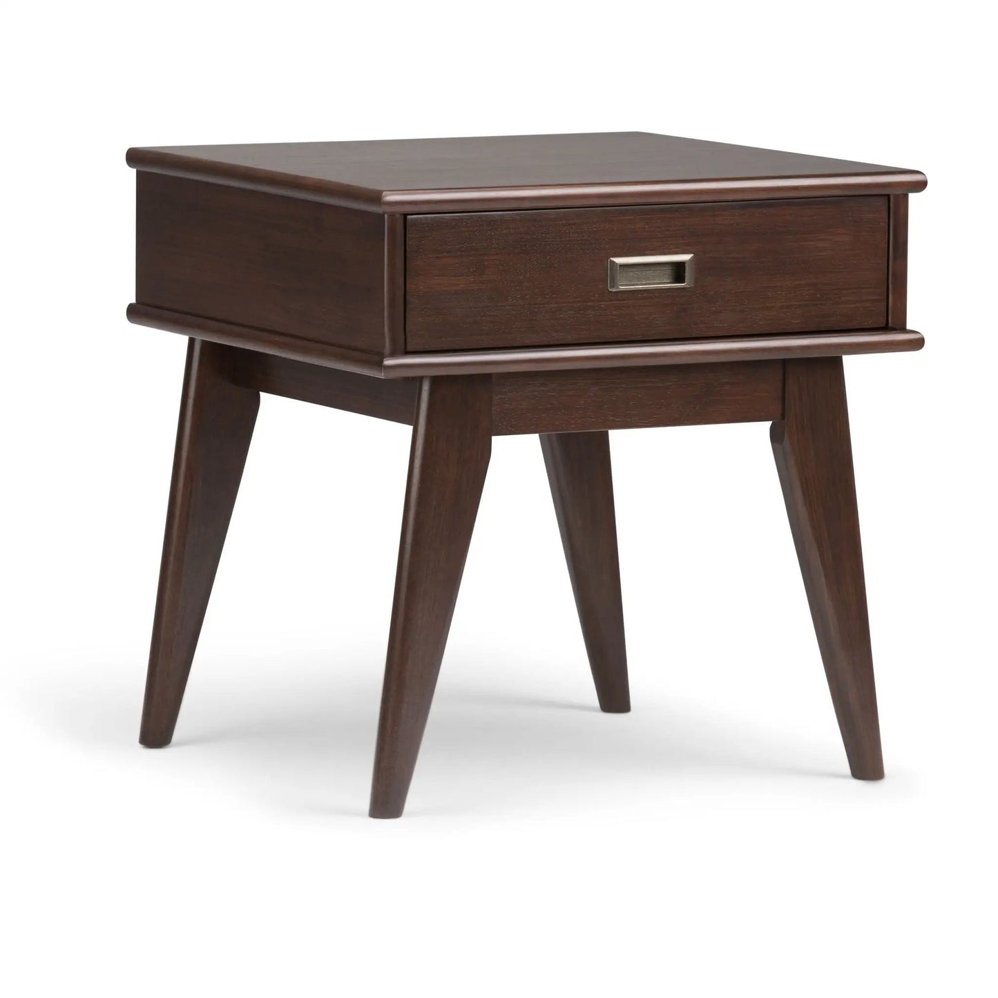 Draper End Table dark walnut wood with single drawer by Unique Piece Furniture on Tampa Home & Garden Store