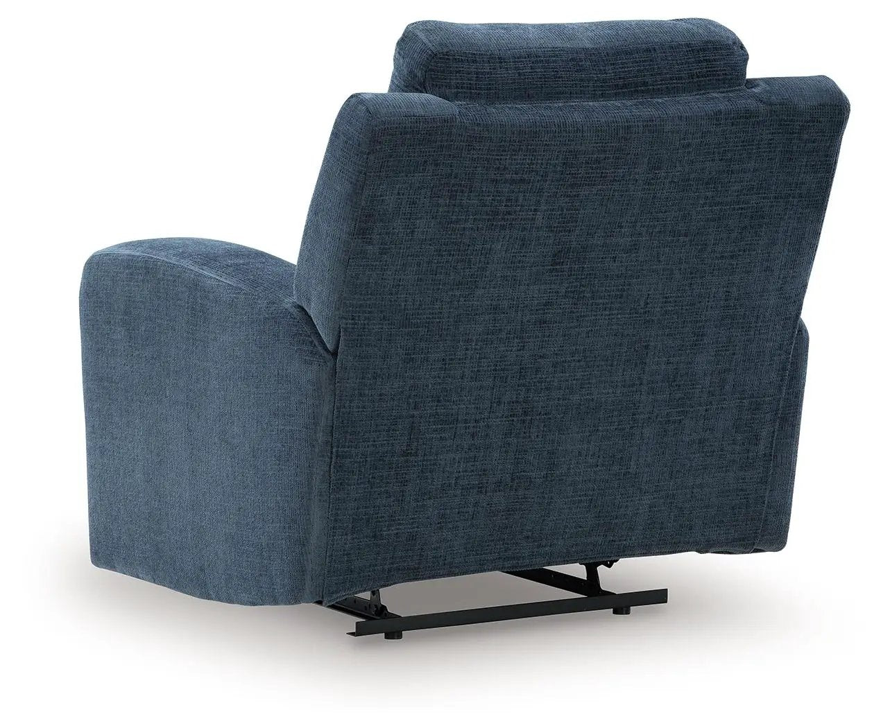 Danum Zero Wall Recliner, blue textured upholstery reclining chair by Unique Piece Furniture on Tampa Home & Garden Store