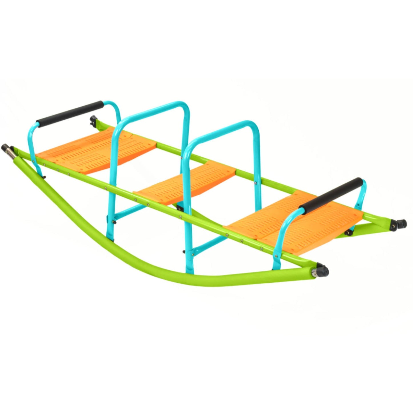Kids Outdoor Seesaw and Plastic Rocker Board