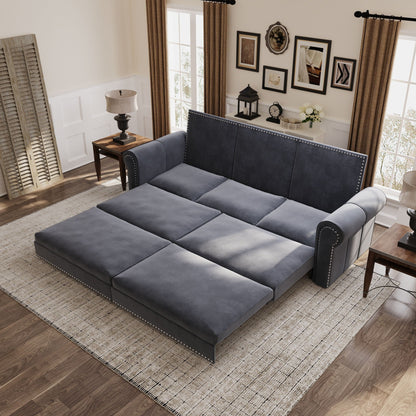 3 In 1 Convertible Sleeper and King Lounger