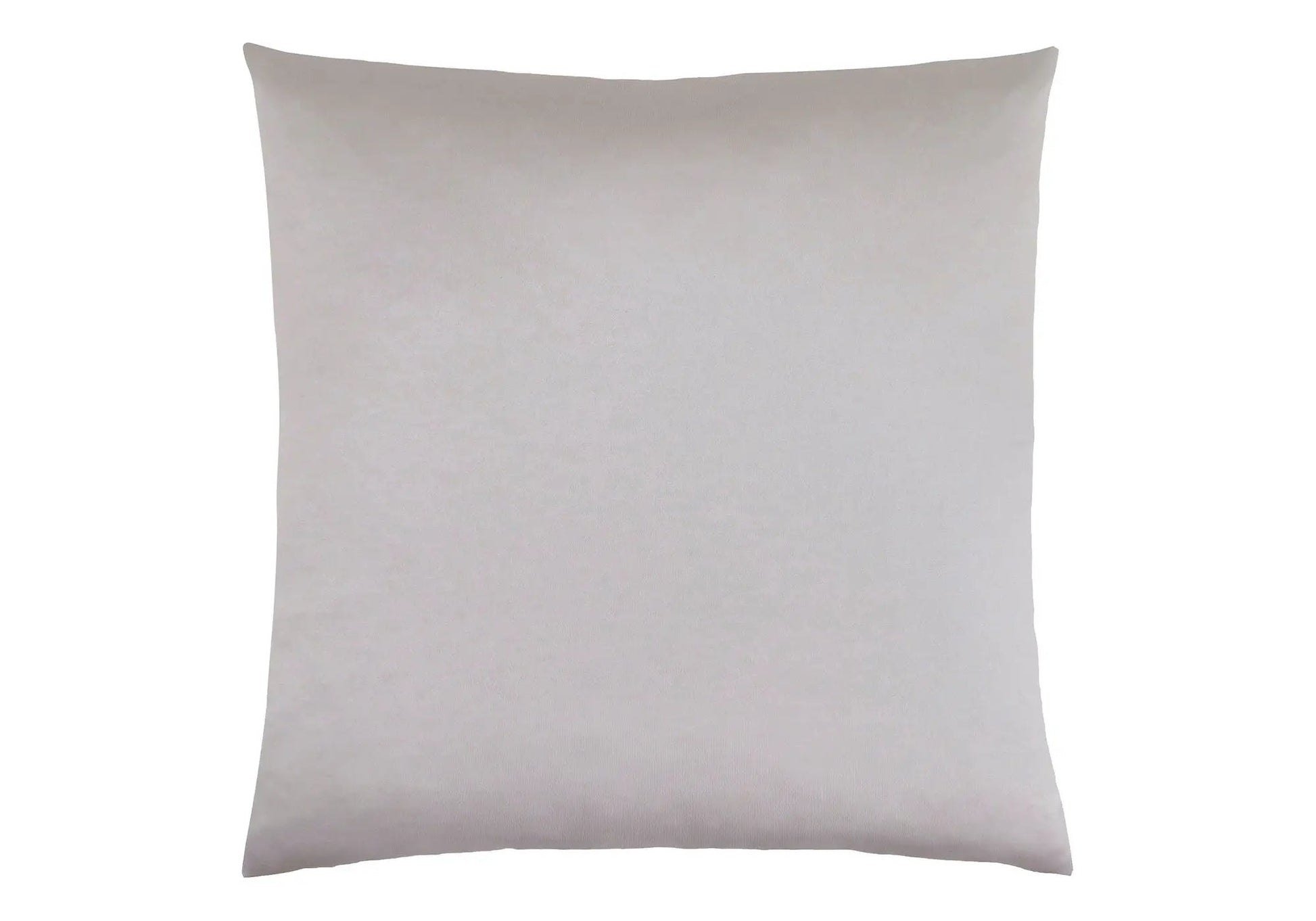 Square decorative throw pillow, light grey fabric, insert included, hypoallergenic, modern on Tampa Home & Garden Store