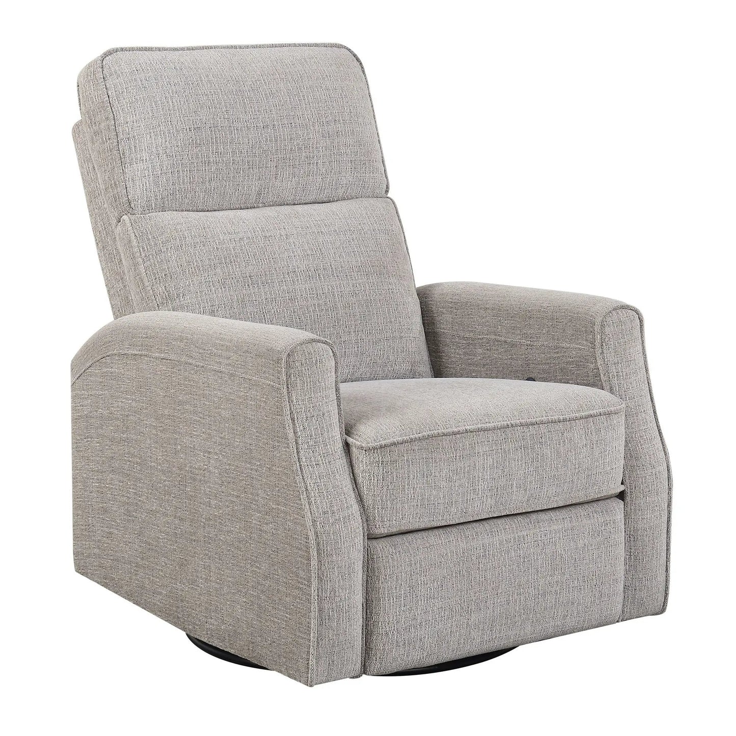 Swivel Gliding Recliner with Easy Setup and Style