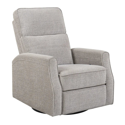 Swivel Gliding Recliner with Easy Setup and Style