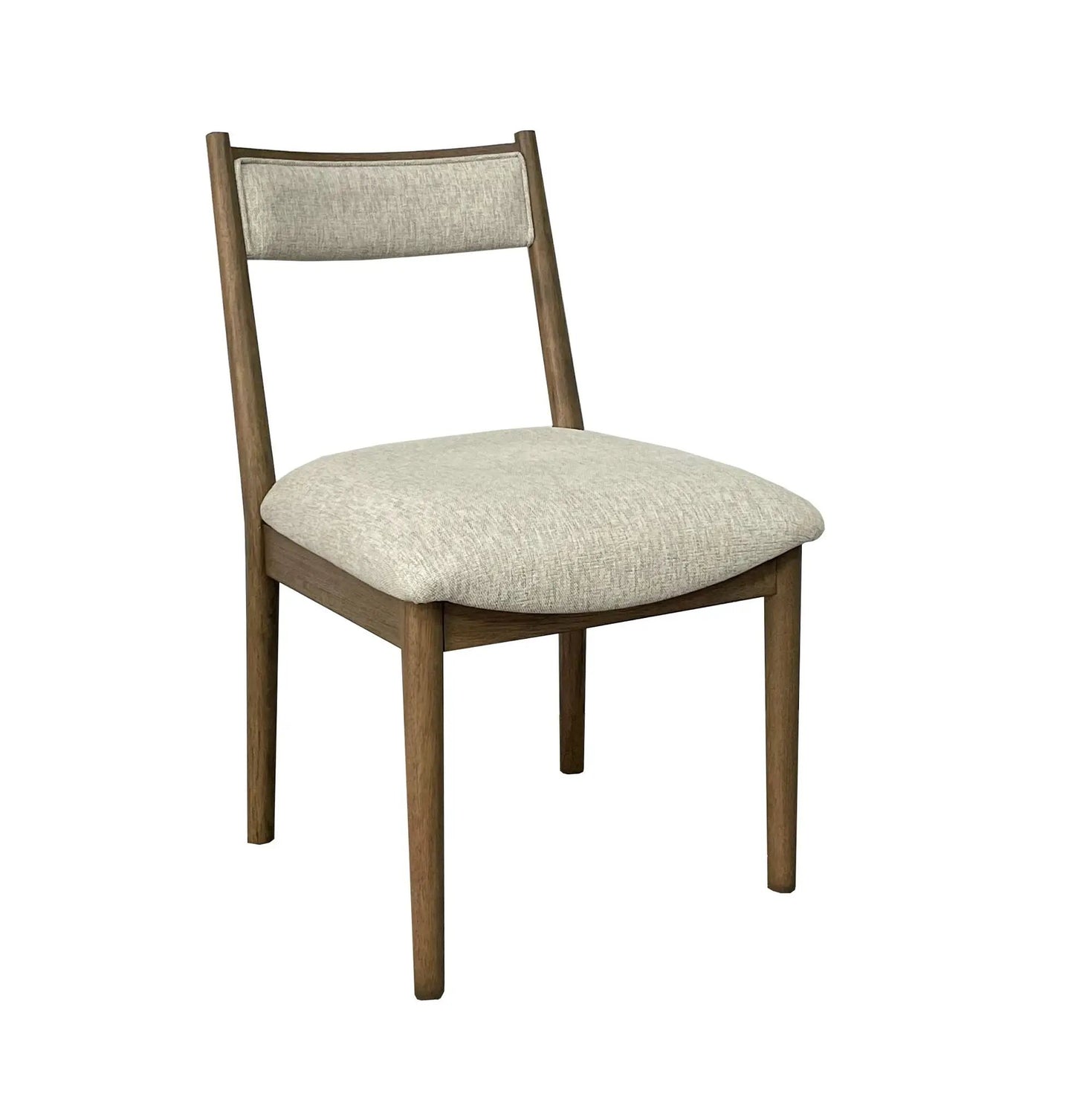 Latte Cresent Chair Set of 2 Light Brown