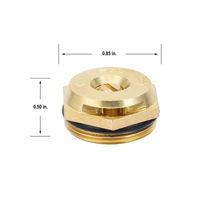 Brass flush head sprinkler nozzle 2-pack Orbit Irrigation spray head nozzle sprinkler accessories on Tampa Home & Garden Store