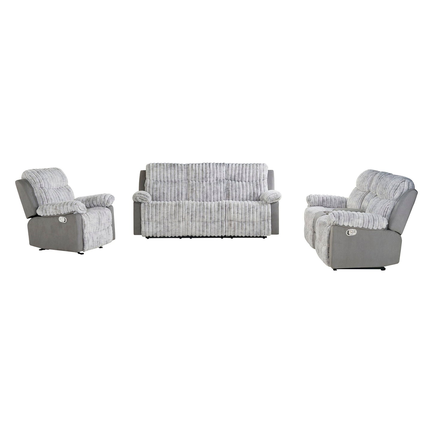 Brenda Sofa With Manual Recline and Firm Support