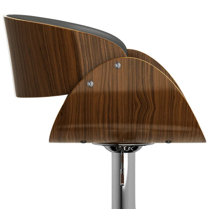 Mid Century Modern Adjustable Swivel Bar Stool