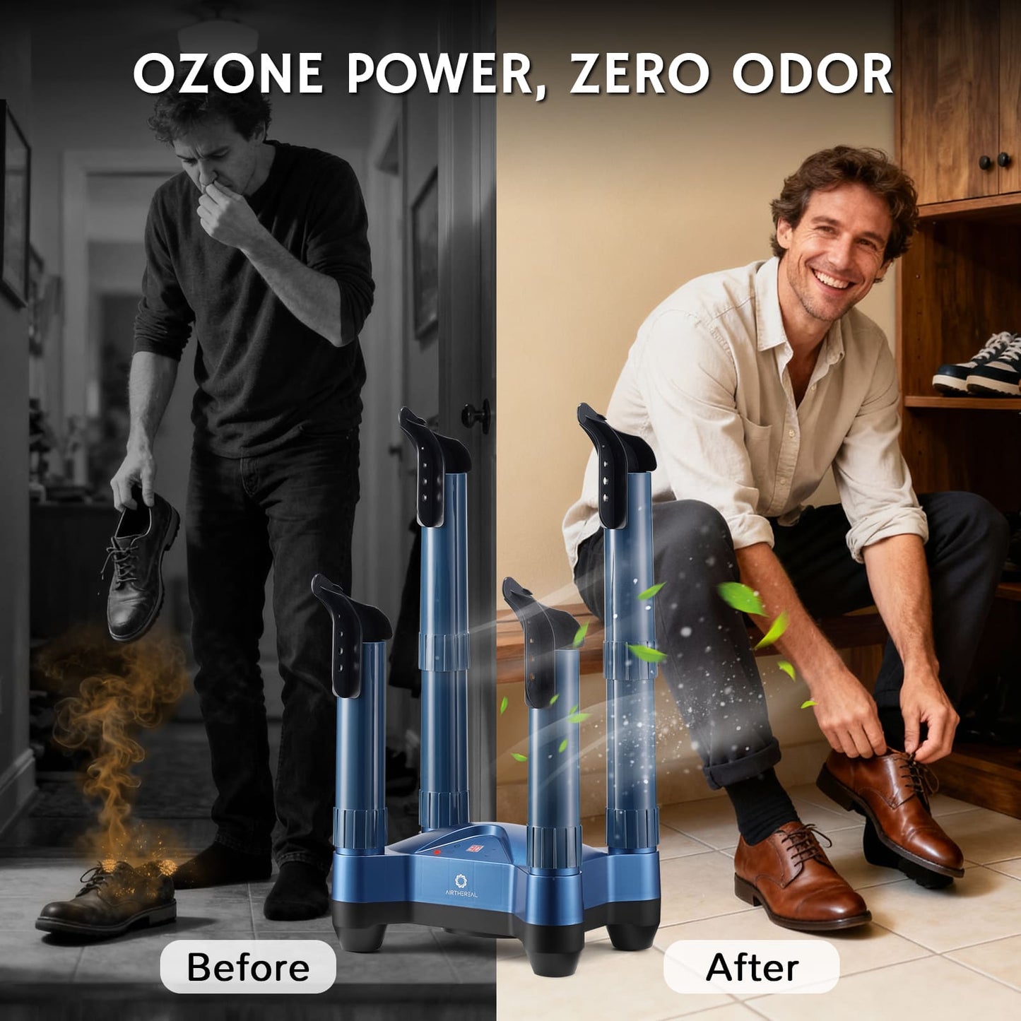 Sèche-chaussures et bottes SD20 avec désodorisant thermique - Version européenne