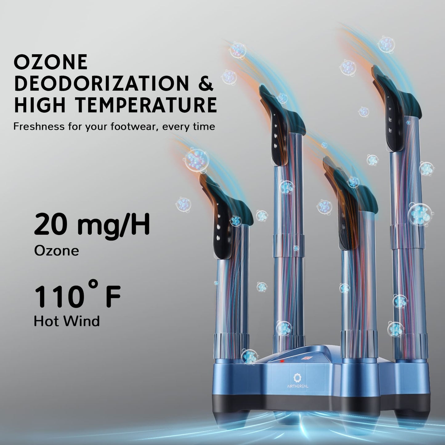 Sèche-chaussures et bottes SD20 avec désodorisant thermique - Version européenne