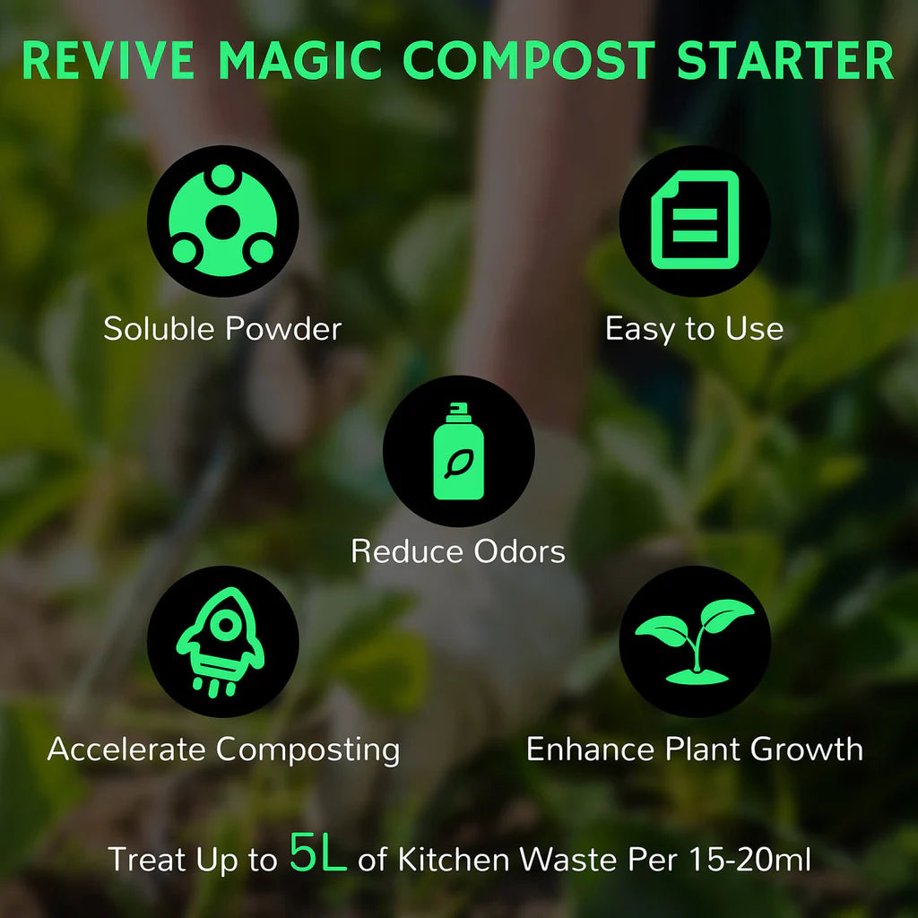 Pack de démarrage de compost magique Revive 1