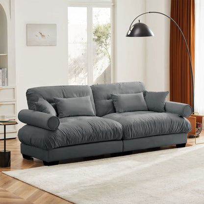 Modern Oversize Sofa With Cloud Like Comfort