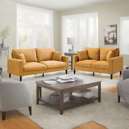 Modern Upholstered 3 and 2 Seater Sofa Set