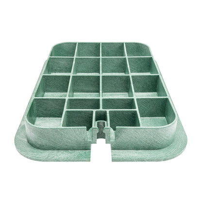 Rectangular sprinkler valve box Orbit Irrigation, green plastic underground irrigation box on Tampa Home & Garden Store