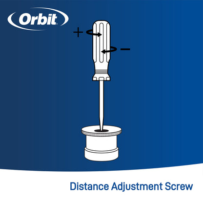 Shrub Head Center Strip Pattern Nozzle by Orbit Irrigation for Underground Sprinkler Heads on Tampa Home & Garden Store