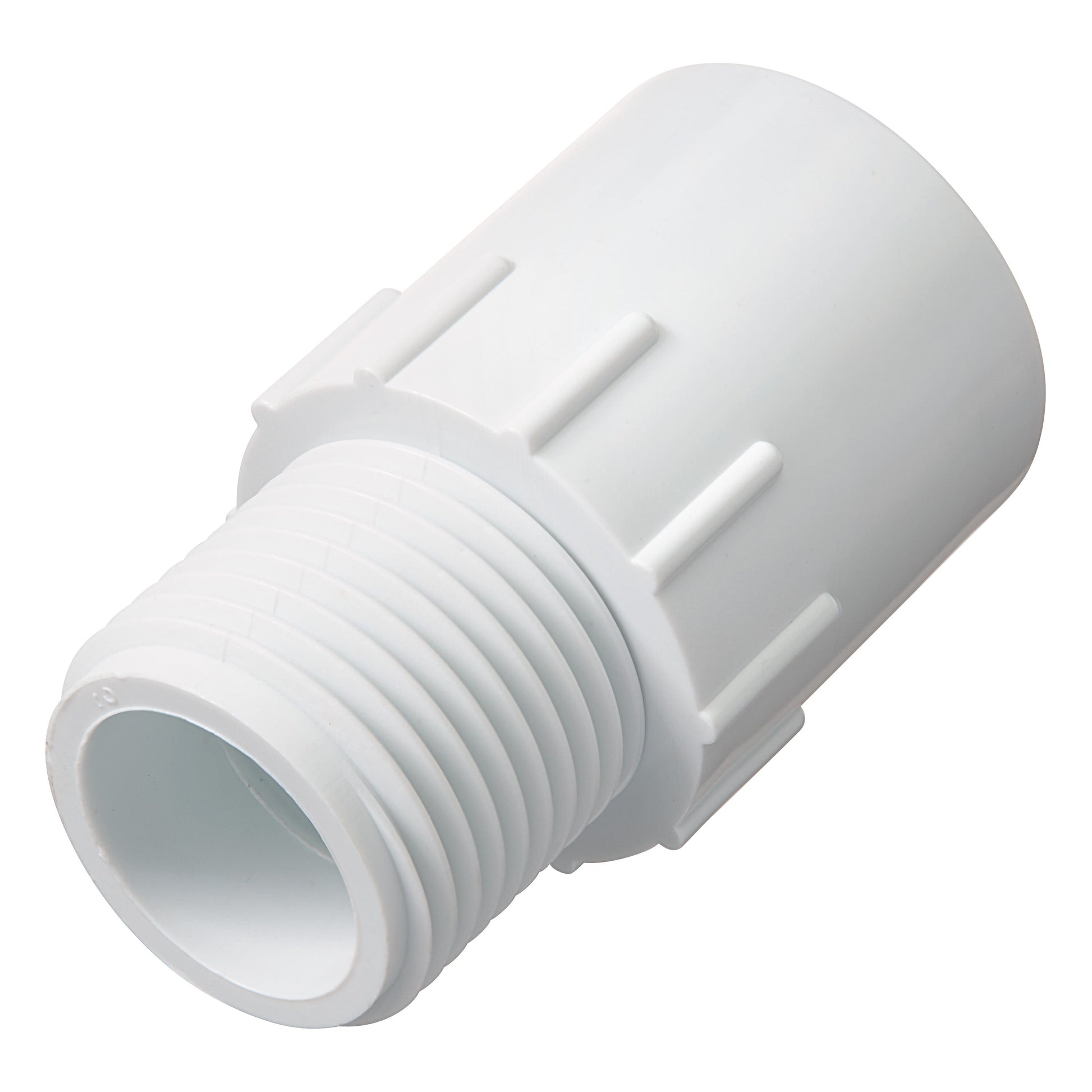 3/4 in Slip x MHT PVC Fitting white plastic adapter for underground irrigation Orbit Irrigation on Tampa Home & Garden Store