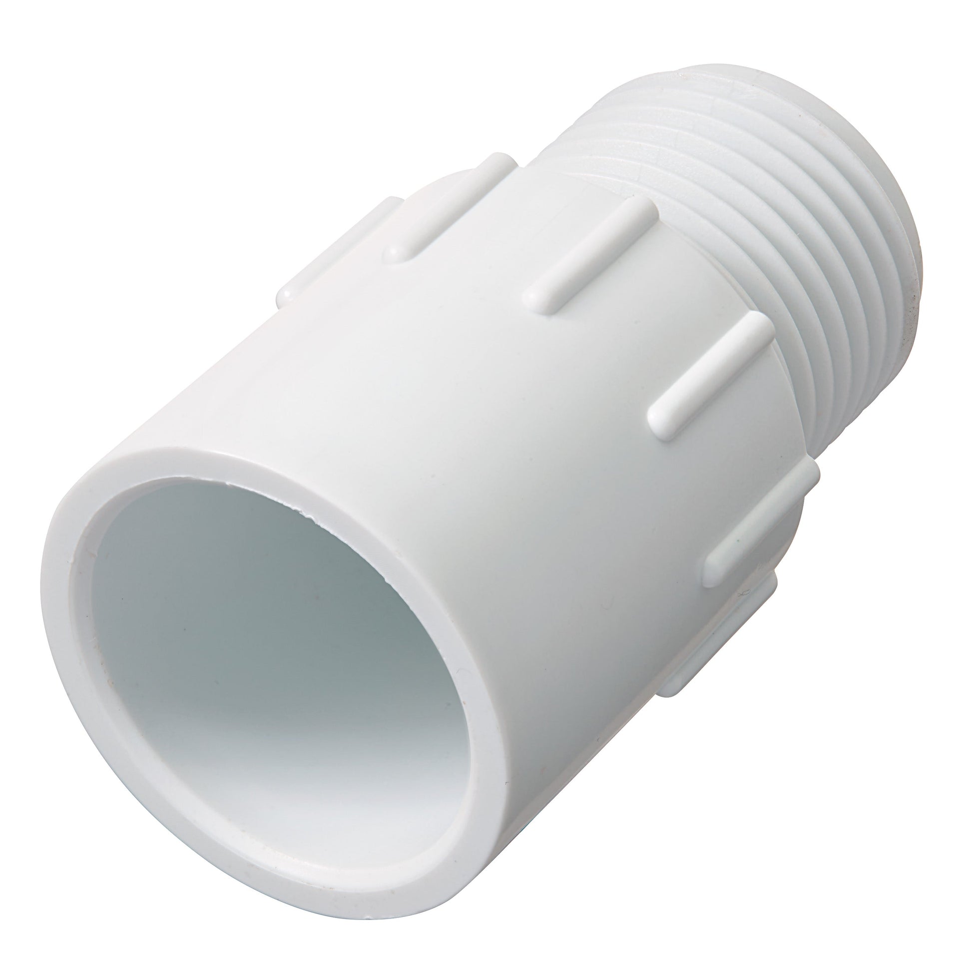 3/4 in slip x MHT PVC fitting white adapter for underground irrigation Orbit Irrigation on Tampa Home & Garden Store