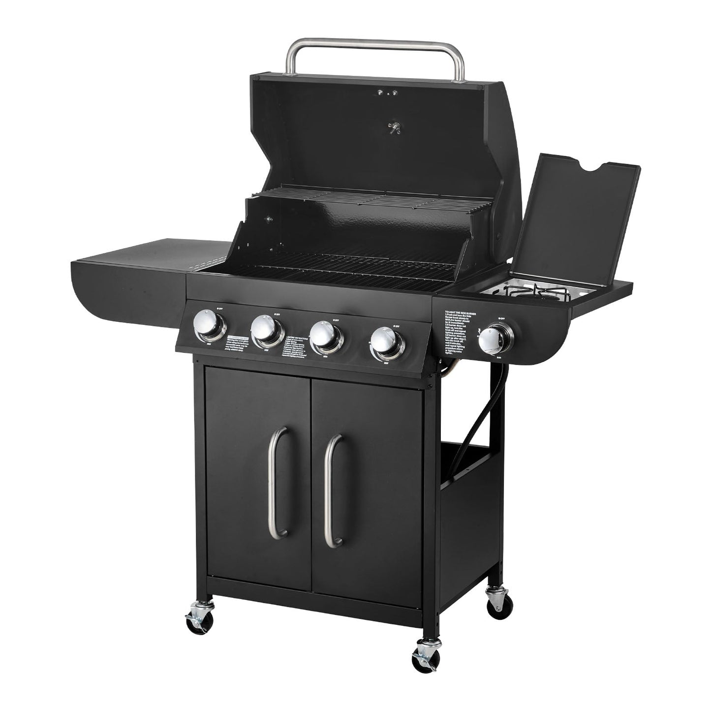 4 Burner Propane Grill For Patio and Garden
