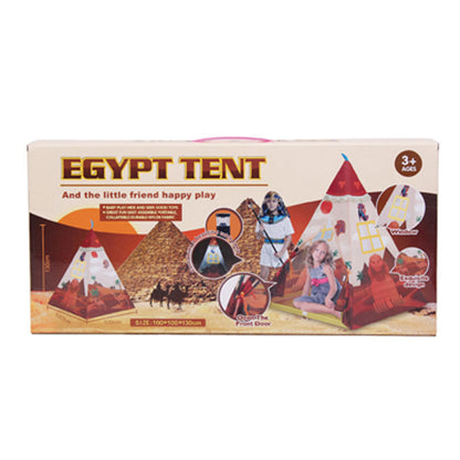Children's tent toys Egypt Tent playset with red and white pyramids My Store Baby Activity Toys on Tampa Home & Garden Store