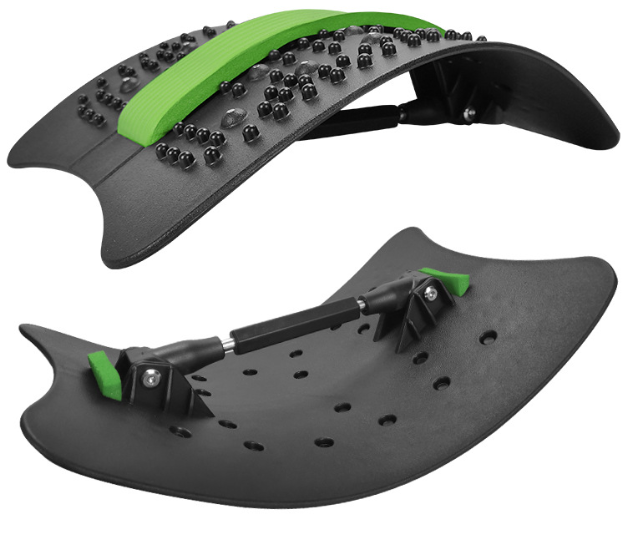 124 Freely Adjustable Back Stretch Equipment Massager Stretching Device - Tampa Home & Garden Store