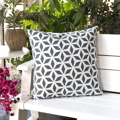 Crystal Burst Indoor and Outdoor Accent Pillow