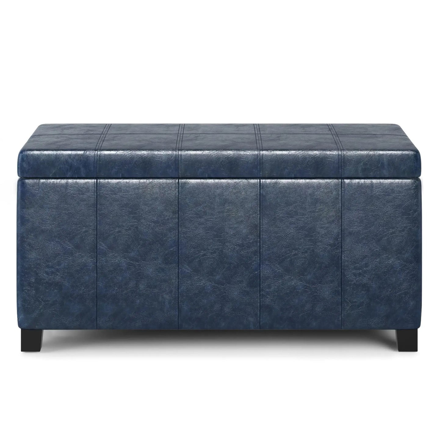 Dover Upholstered Storage Ottoman Bench with Lid