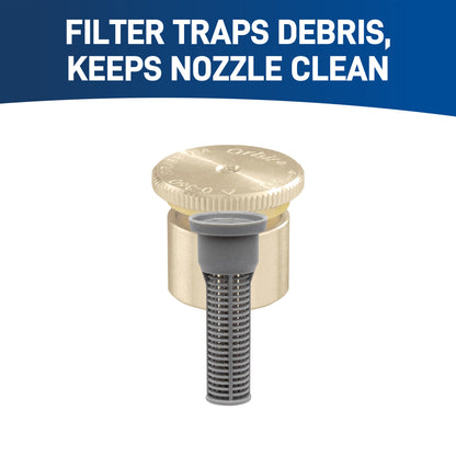 15' Brass Nozzle Adjustable Pattern 53574W