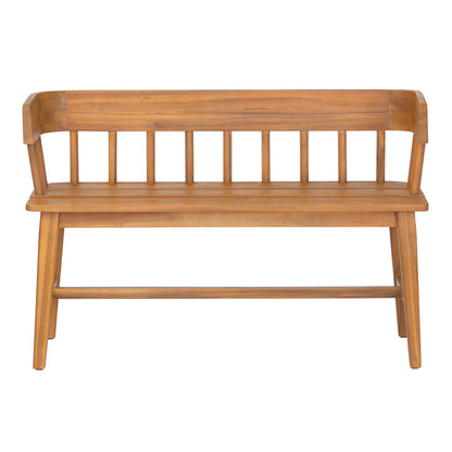 Bramley Outdoor Acacia Wood Bench for Gardens