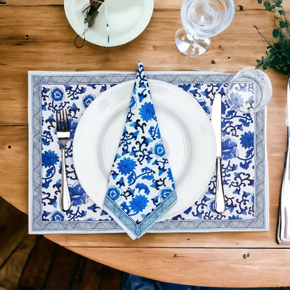 Chinoiserie Placemats for Elegant Dinner Parties