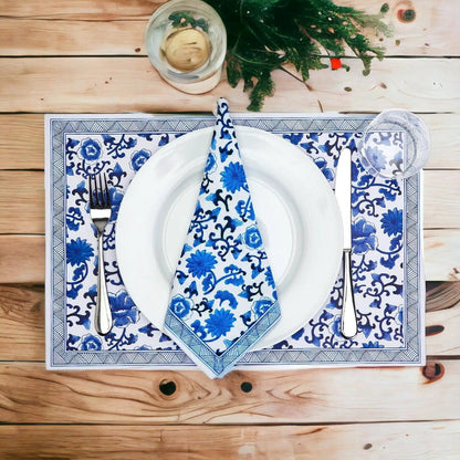 Chinoiserie Placemats for Elegant Dinner Parties