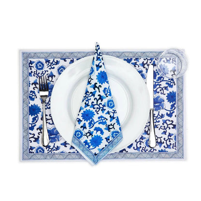 Chinoiserie Placemats for Elegant Dinner Parties