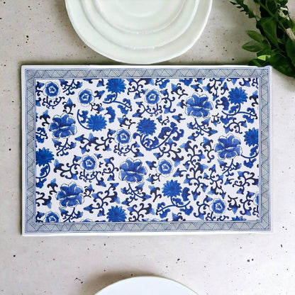 Chinoiserie Placemats for Elegant Dinner Parties