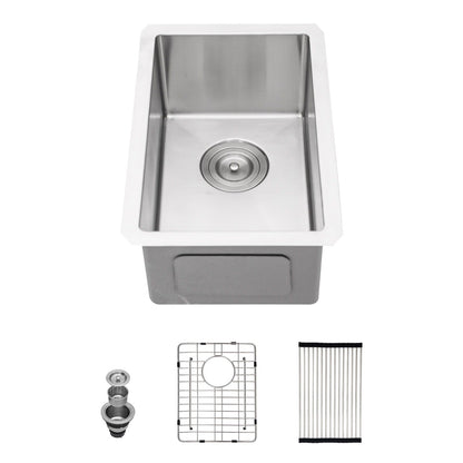 Stainless Steel Sink and Deep Single Bowl Basin