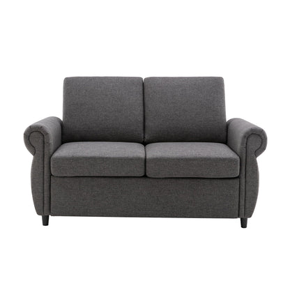 Pull Out Sofa Bed With Twin Memory Foam Mattress