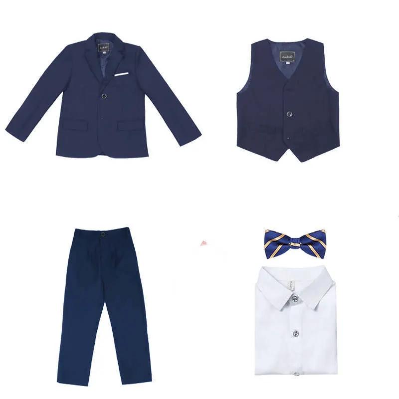 Handsome Dark Blue Children's Suit for Boys