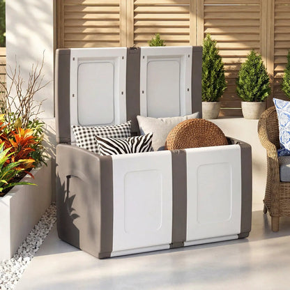 53 Gallon Patio Container With Lockable Lid