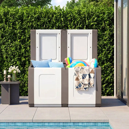53 Gallon Patio Container With Lockable Lid