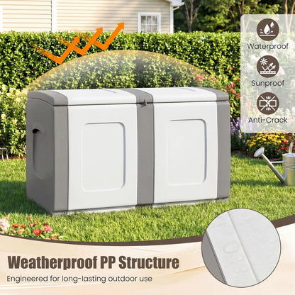53 Gallon Patio Container With Lockable Lid