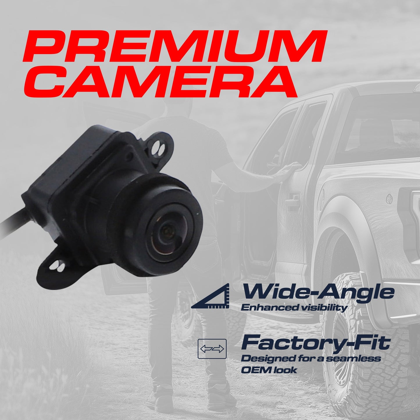 Dodge Dart 2013–2016 OEM backup camera by Master Tailgaters, wide-angle, factory-fit on Tampa Home & Garden Store