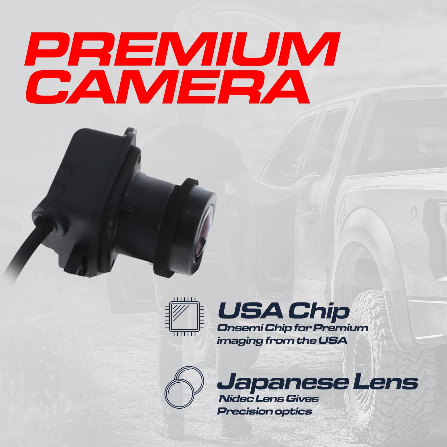 Dodge Dart 2013-2016 OEM replacement backup camera by Master Tailgaters on Tampa Home & Garden Store
