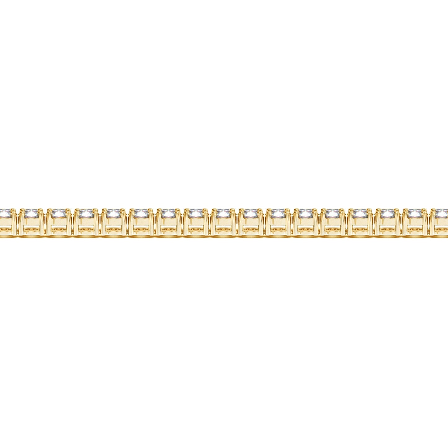 Lab Grown Round Diamond Tennis Bracelet in 14k Yellow Gold 6 ctw F/G VS2/SI1 Bids.com on Tampa Home & Garden Store
